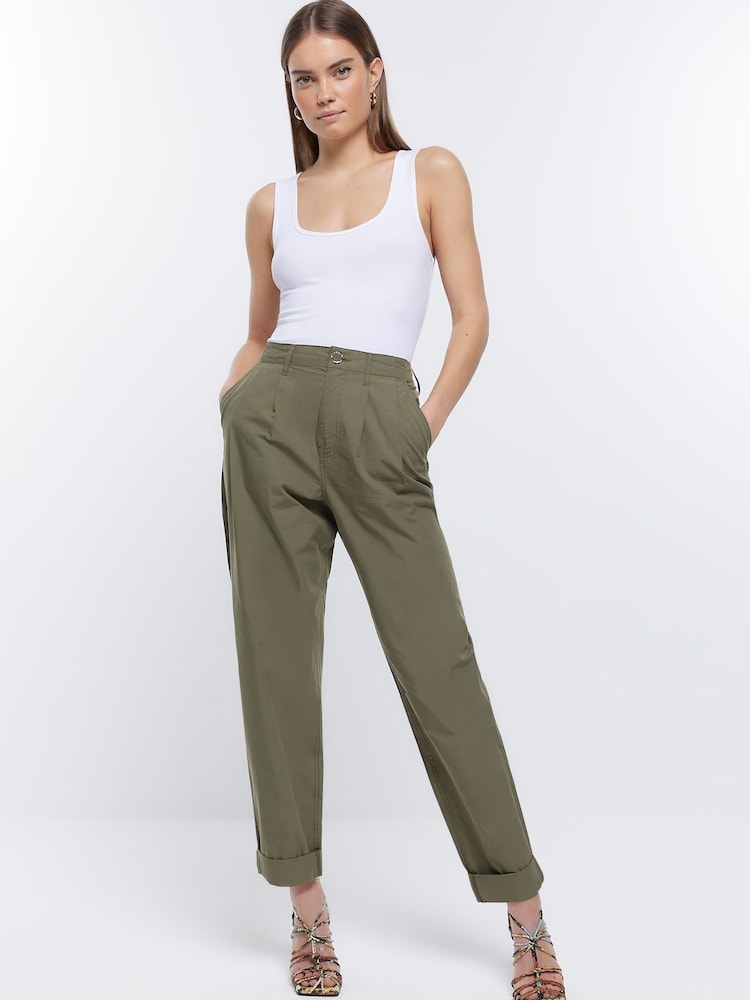 River Island Green Chinos - Image 1 of 6