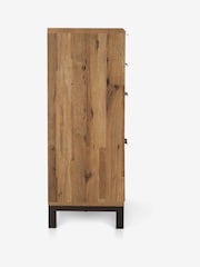 Dark Bronx Oak Effect 4 Drawer Chest of Drawers - Image 6 of 9
