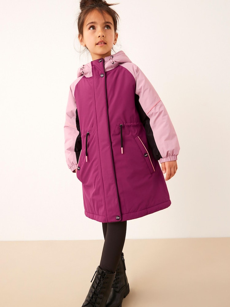 Berry Red Waterproof Parka (3-16yrs) - Image 1 of 11
