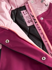 Berry Red Waterproof Parka (3-16yrs) - Image 3 of 11
