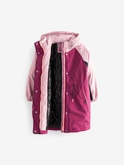 Berry Red Waterproof Parka (3-16yrs) - Image 4 of 11
