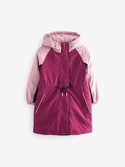 Berry Red Waterproof Parka (3-16yrs) - Image 7 of 11