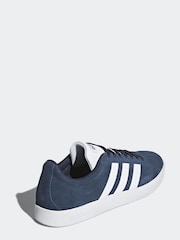 adidas Blue Sportswear Vl Court 2.0 Trainer - Image 7 of 13