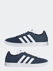 adidas Blue Sportswear Vl Court 2.0 Trainer - Image 8 of 13