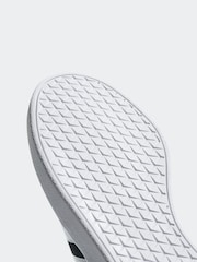 adidas Black/White Sportswear Vl Court 2.0 Trainer - Image 13 of 13