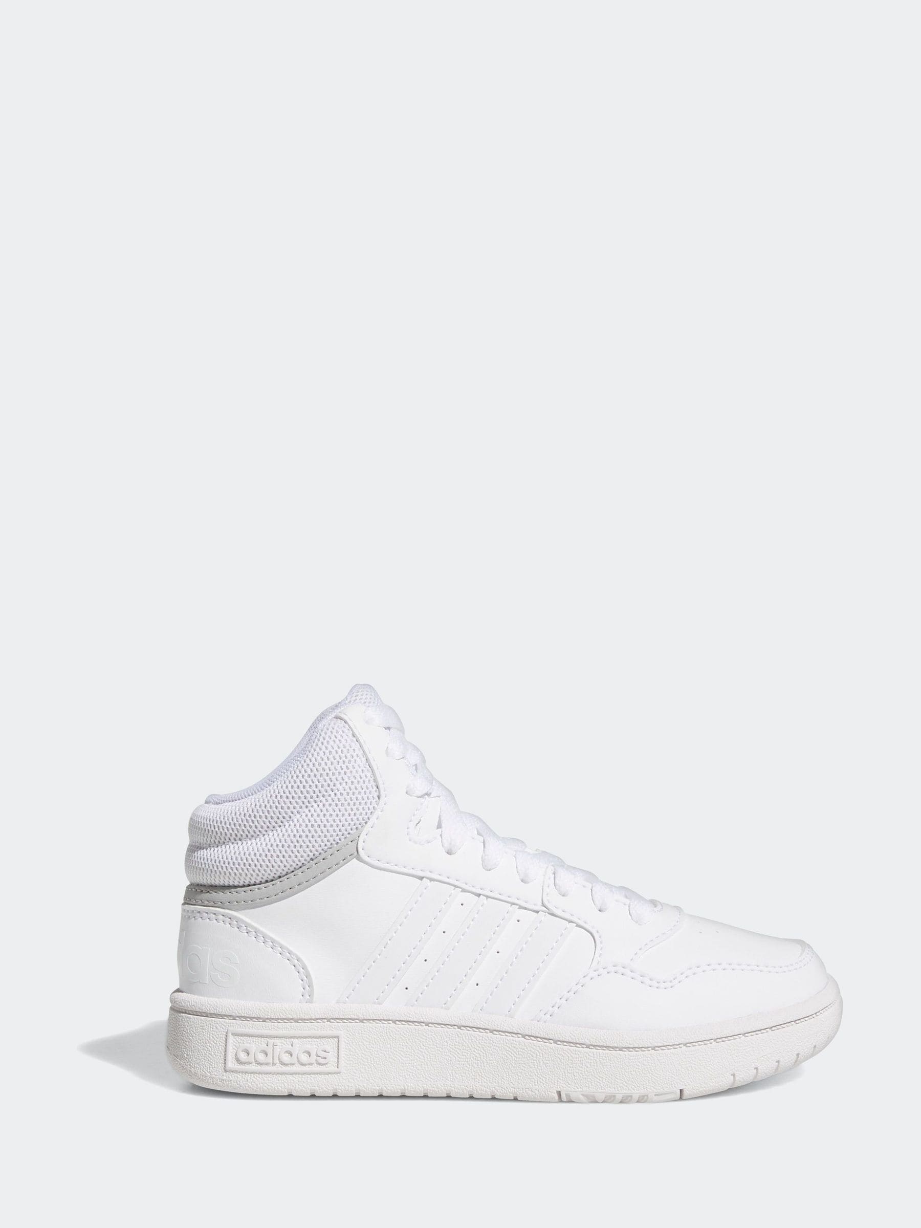 Buy adidas White Hoops Mid Trainers from Next Singapore