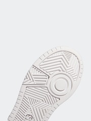 adidas White Hoops Mid Trainers - Image 9 of 9