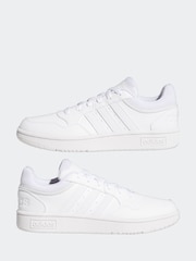 Weiß - adidas Originals Hoops 3.0 klassische, niedrige Turnschuhe - Bild 7 von 11