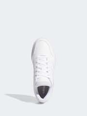 Weiß - adidas Originals Hoops 3.0 klassische, niedrige Turnschuhe - Bild 8 von 11
