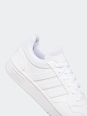 Weiß - adidas Originals Hoops 3.0 klassische, niedrige Turnschuhe - Bild 10 von 11