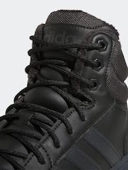 adidas Hoops 3.0 Mid Lifestyle Basketball Classic Faux Fur Lining Winterized Trainers - Изображение 9 из 10