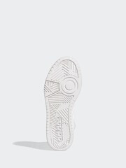 adidas White Hoops 3.0 Shoes - Image 7 of 9