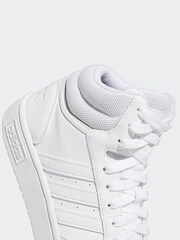 adidas White Hoops 3.0 Shoes - Image 8 of 9