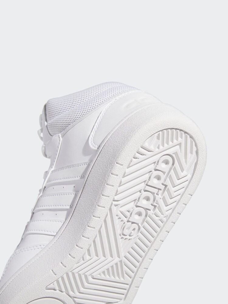 adidas White Hoops 3.0 Shoes - Image 9 of 9