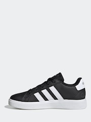 Negro/Blanco - Zapatillas con cordones Grand Court de adidas - Imagen 2 de 9