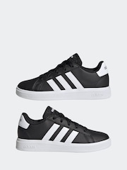 Negro/Blanco - Zapatillas con cordones Grand Court de adidas - Imagen 5 de 9