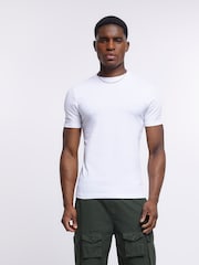 River Island Muscle 100% Cotton T-Shirts 5 Pack - Изображение 3 из 6