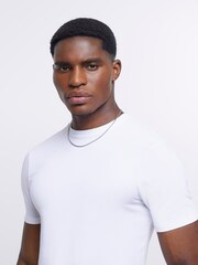 River Island Muscle 100% Cotton T-Shirts 5 Pack - Изображение 4 из 6