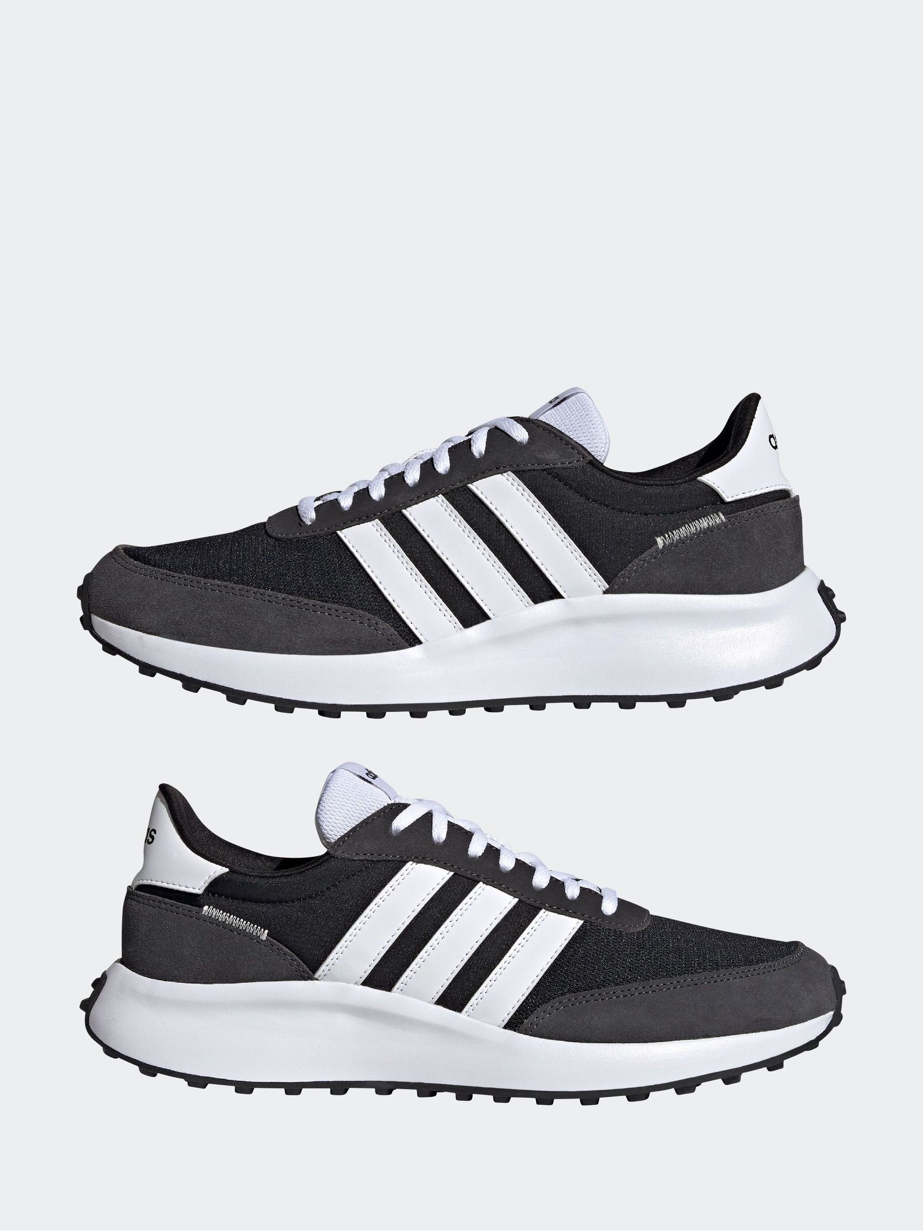 Buy adidas Black white Run 70s Lifestyle Running Trainers from Next Oman