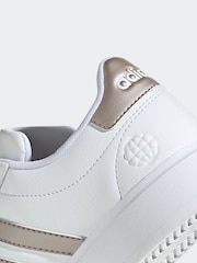 adidas White/Silver Grand Court 2.0 Trainers - Image 11 of 11