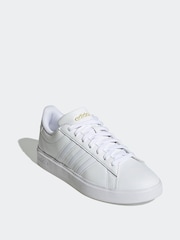 adidas Cream/white Grand Court 2.0 Trainers - Image 3 of 9