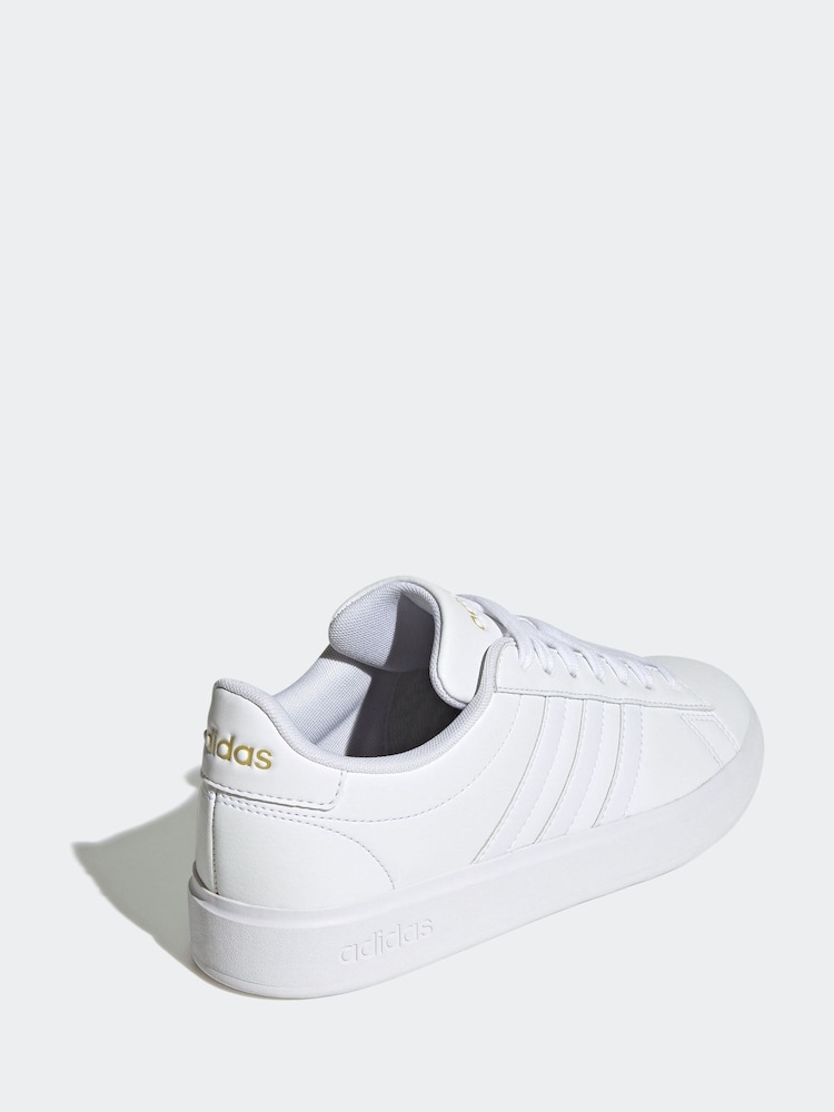 Kremowy/biały - Buty sportowe adidas Grand Court 2.0 - Image 4 of 9