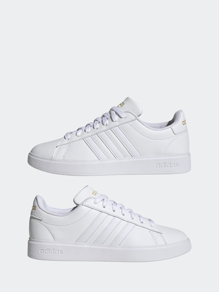 Kremowy/biały - Buty sportowe adidas Grand Court 2.0 - Image 5 of 9