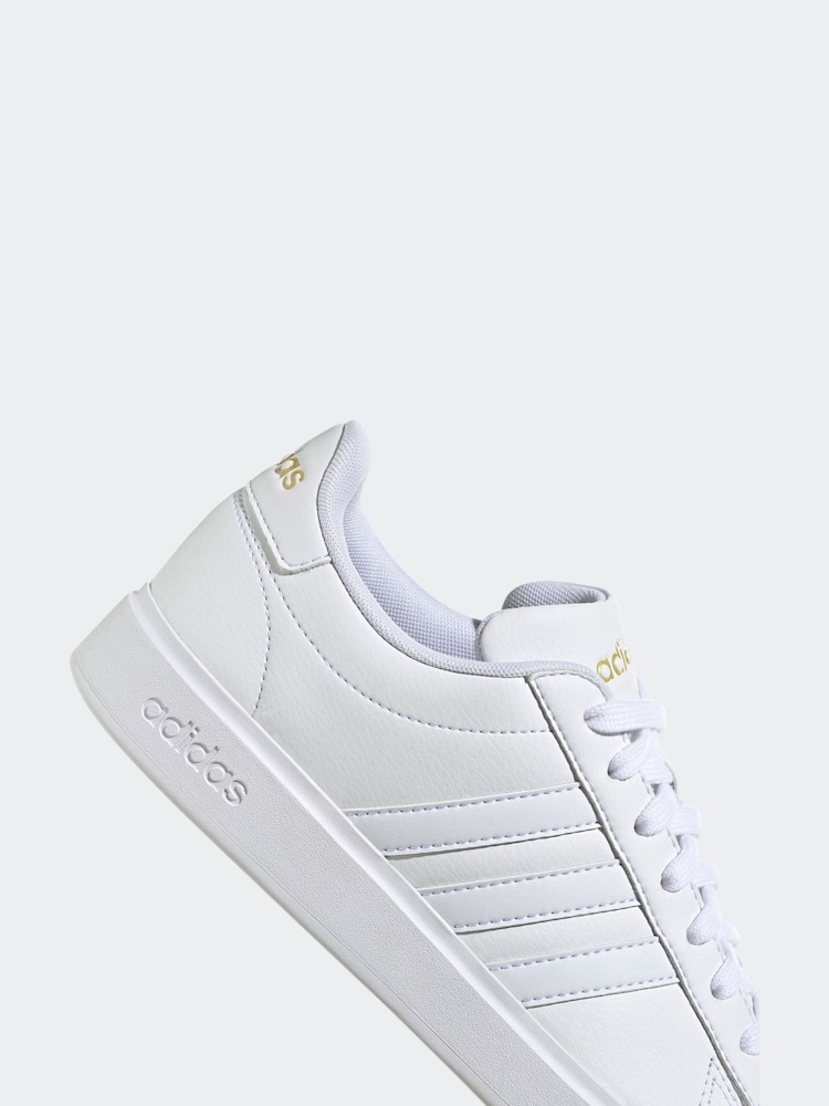 Kremowy/biały - Buty sportowe adidas Grand Court 2.0 - Image 8 of 9