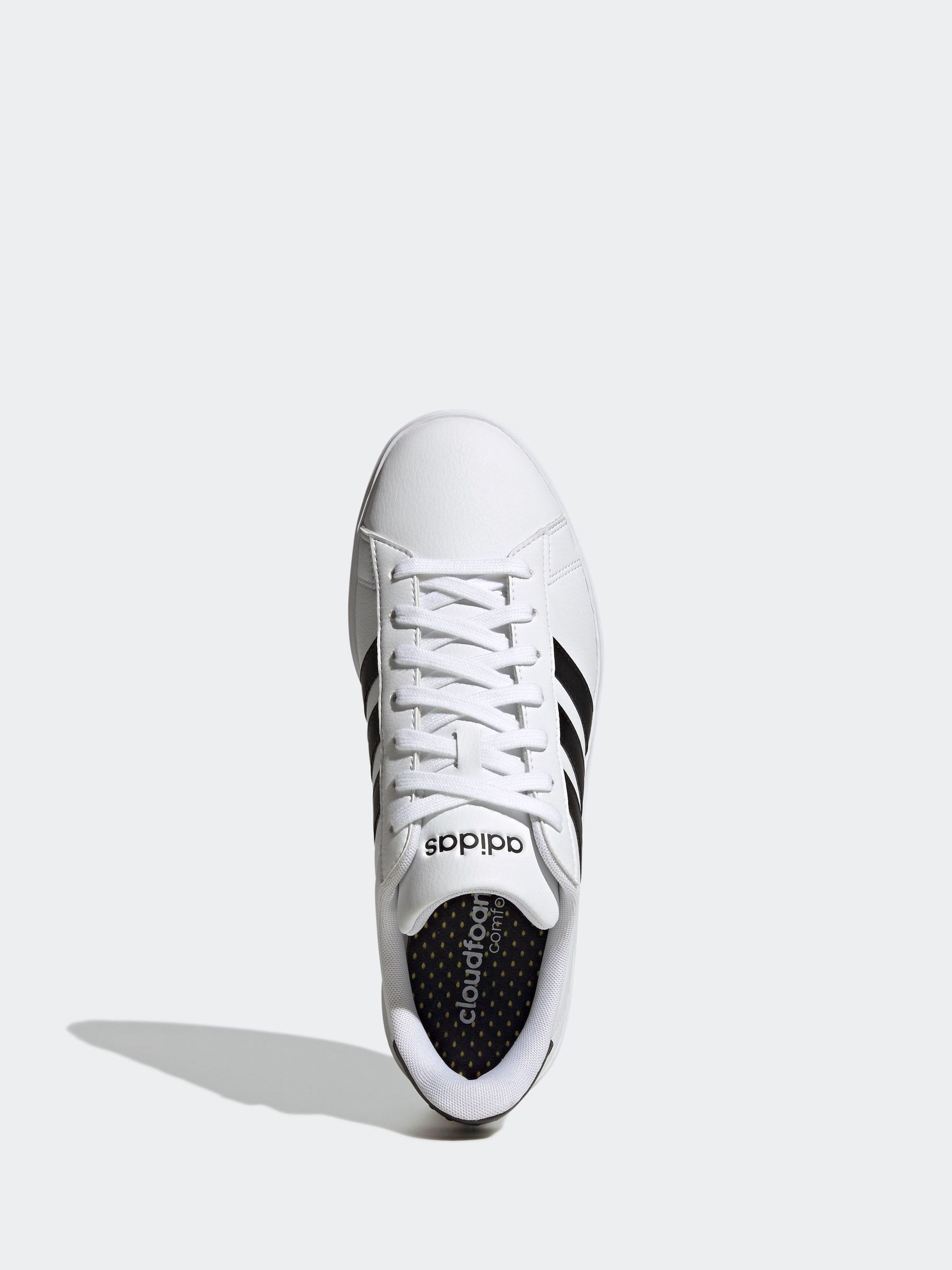 Buy adidas White Black Grand Court 2.0 Trainers from Next Canada
