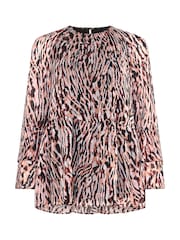 Star by Julien MacDonald Orange Frilled Sleeve Blouse - Image 5 of 5