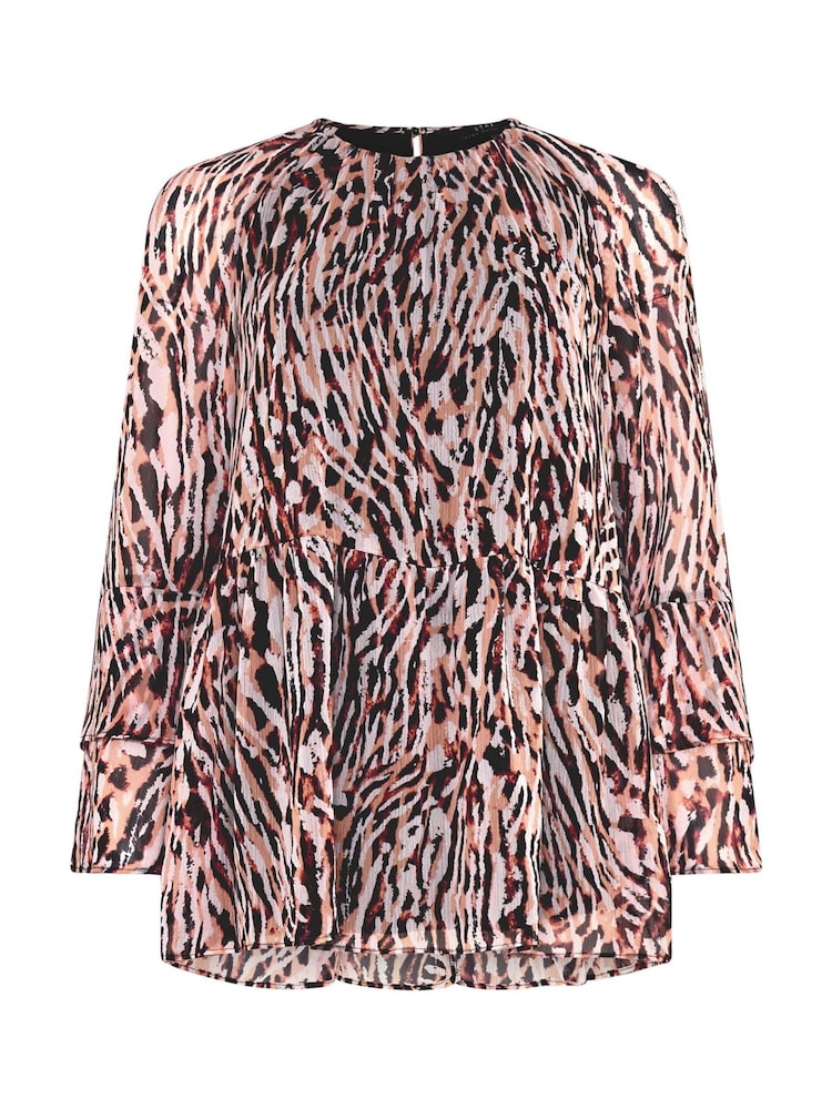 Star by Julien MacDonald Orange Frilled Sleeve Blouse - Image 5 of 5 Star by Julien MacDonald Orange Frilled Sleeve Blouse - Image 5 of 5
