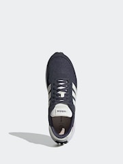 adidas Blue/white Run 70s Lifestyle Running Trainers - Image 5 of 8