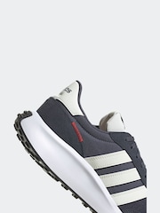 adidas Blue/white Run 70s Lifestyle Running Trainers - Image 8 of 8