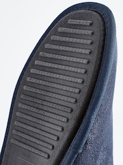 Navy Blue Medium Monogram Slippers - Image 5 of 5