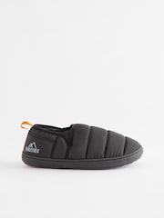 Black Thinsulate Quilted Slippers - Image 3 of 5