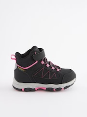 Black/Pink Waterproof Thermal Lined Hiker Boots - Image 2 of 6