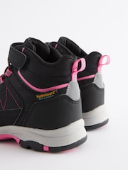 Black/Pink Waterproof Thermal Lined Hiker Boots - Image 6 of 6