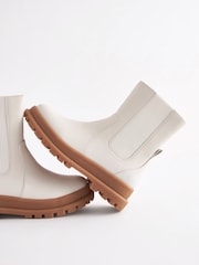 Bone Cream Chunky Chelsea Sock Boots - Image 5 of 7