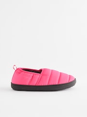 Pink Water Repellent Quilted Shoot Slippers - Image 3 of 7