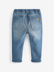 modra/črna Denim - Super mehke kavbojke z raztegljivimi rokavi 2 Pack (3mths-7yrs) - Slika 4 iz 4