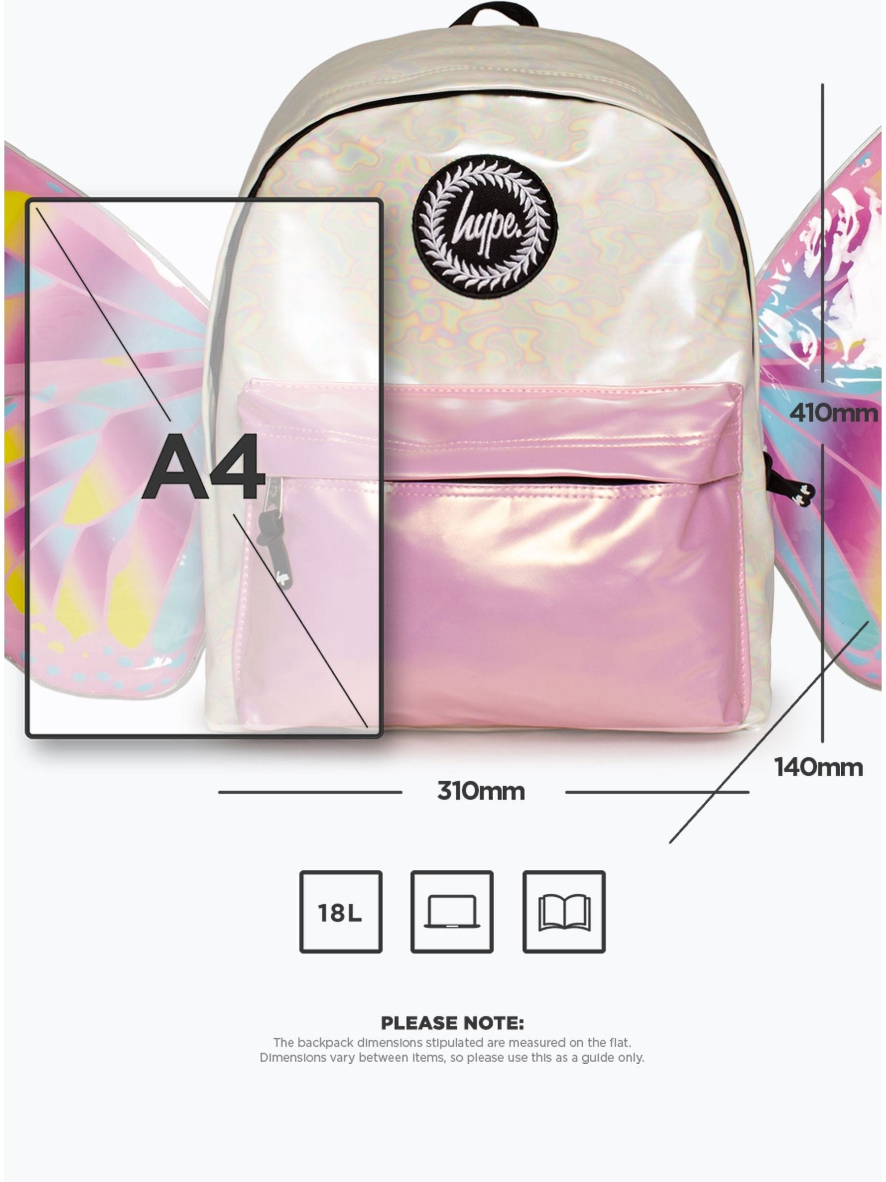 Hype metallic backpack discount