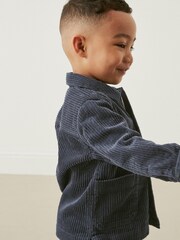 Indigo Blue Corduroy Shacket (3mths-9yrs) - Image 3 of 6