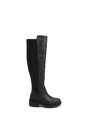 Carvela Dash 50/50 Knee High Black Boots - Image 2 of 4