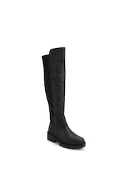 Carvela Dash 50/50 Knee High Black Boots - Image 3 of 4