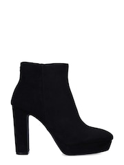 Carvela Black Pillar Platform Ankle Boots - Image 1 of 5