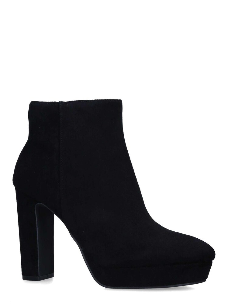 Carvela Black Pillar Platform Ankle Boots - Image 2 of 5
