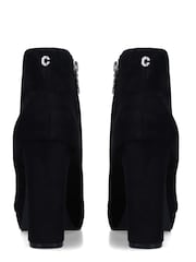 Carvela Black Pillar Platform Ankle Boots - Image 3 of 5