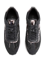 Carvela Black Blink Joggers Trainers - Image 4 of 5