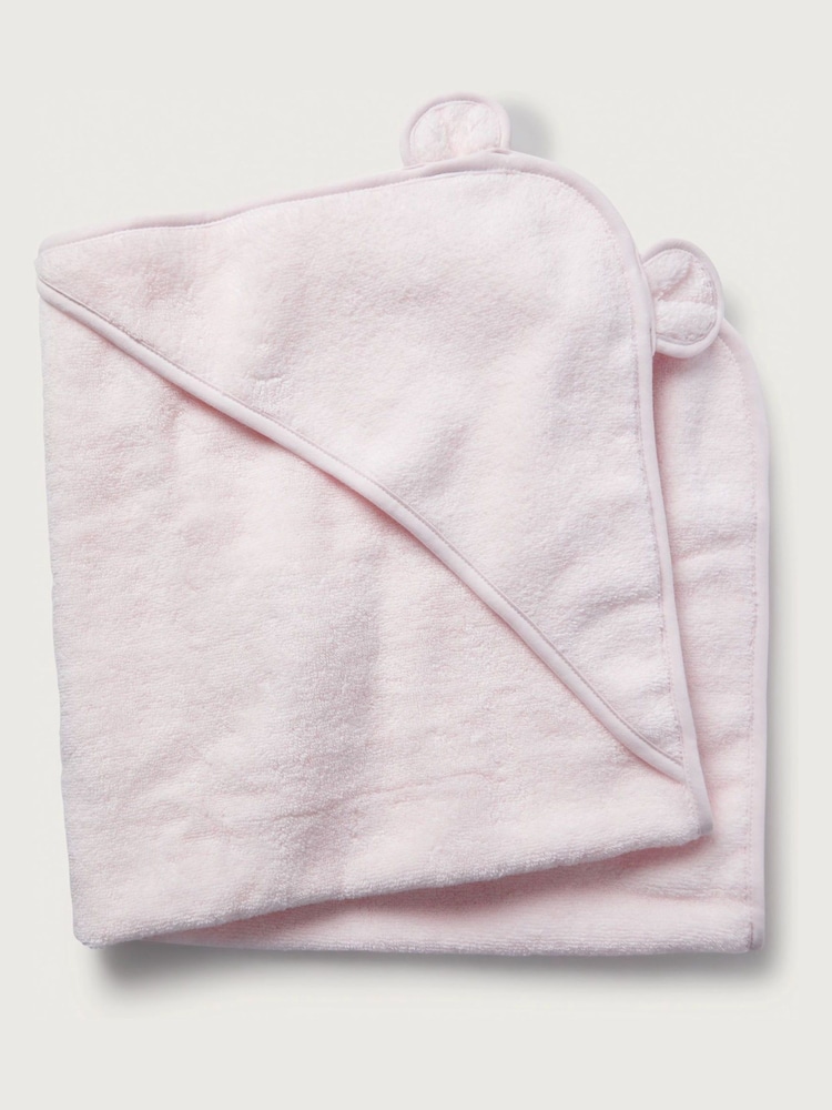 The White Company Baby Bear Hooded 100% Cotton Towel - Image 3 of 3