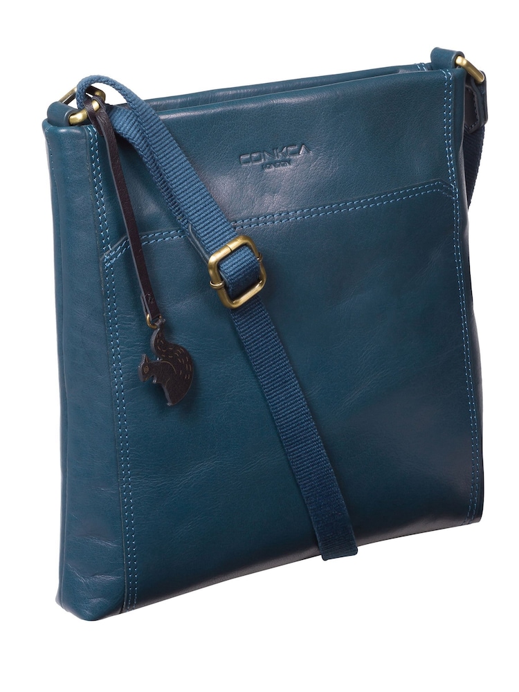 Conkca Dink Leather Cross-Body Bag - Image 3 of 6